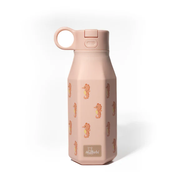 Mabebi - Siliconen Drinkfles 350 ml Zeepaard