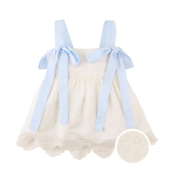 Gingersnaps - Top met Strik en Embroidery