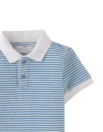 Gingersnaps - Gebreide Polo Strepen Blauw - Afbeelding 2