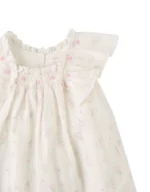 Gingersnaps - Jurk Beige Bloemen - Afbeelding 2