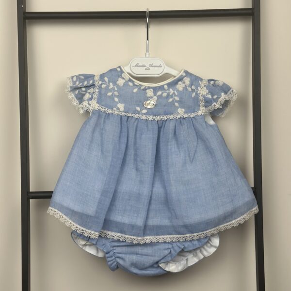 Martin Aranda - Set Blauw met Bloemen