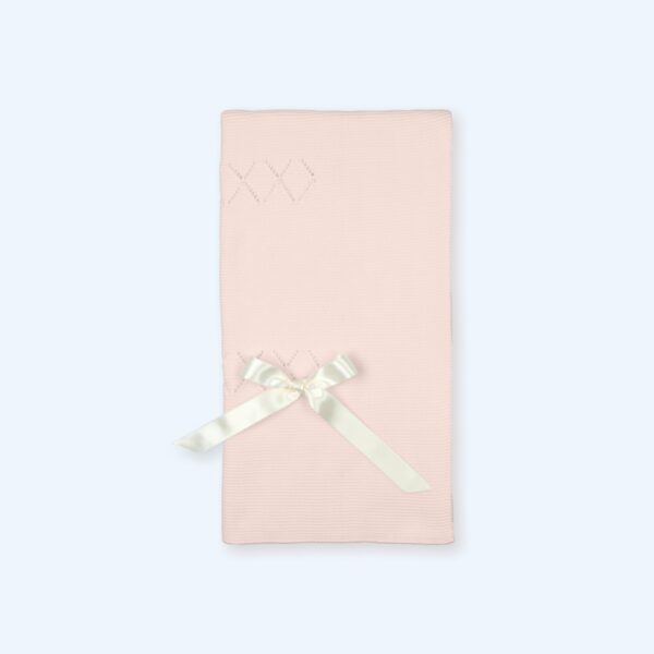 Mac Ilusion - Gebreide deken Roze
