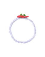 Gingersnaps - Baby Haarband met Geborduurde Aardbei - Afbeelding 3