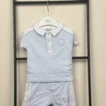 Blues Baby - Zomer set B Logo Blauw