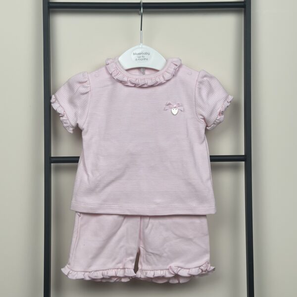 Blues Baby - Roze Set Korte Broek