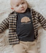 Gymp -Lange Mouw Shirt Petit Croissant Blauw