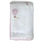 Poetree - Swaddle Blanket Little Voyager Roze - Afbeelding 2