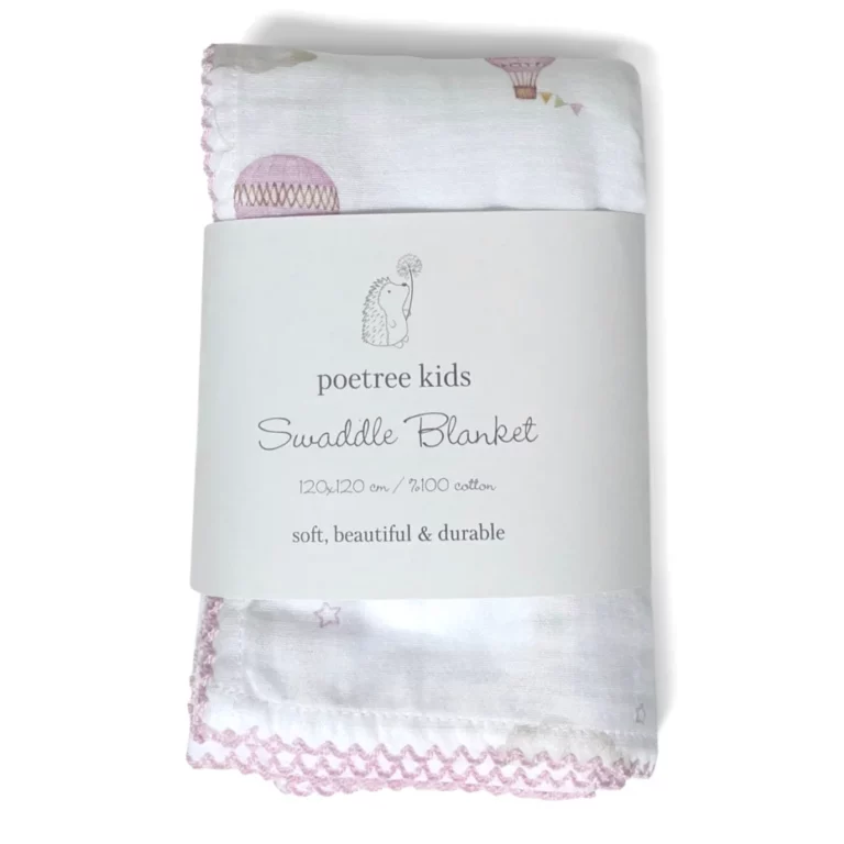 Poetree - Swaddle Blanket Little Voyager Roze