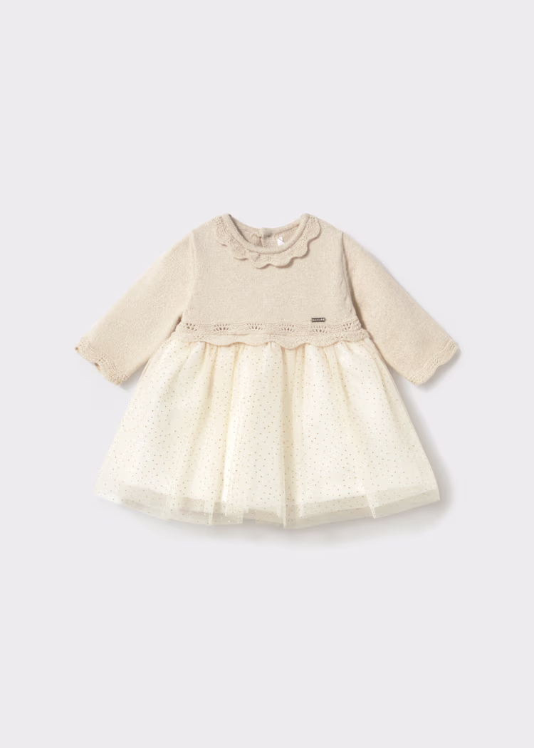 Mayoral - Baby Jurk met Tulle Rok
